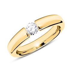 Verlovingsring 18k goud diamant
