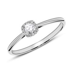 verlovingsring 950 platina diamanten