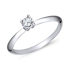 Verlovingsring 925 zilver zirkonia