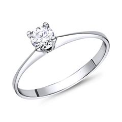 Verlovingsring 925 zilver zirkonia